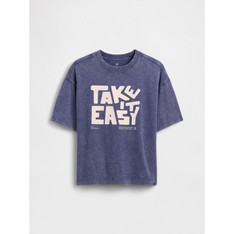 OS SS HW TEE DUTCH BLUE