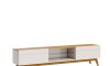 Rack para TV Classic 1.8 linea Manhattan - Natural/Blanco Rack para TV Classic 1.8 linea Manhattan - Natural/Blanco