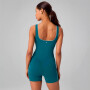 Enterizo On-The-Go 4 Mujer Green Abyss/classic White