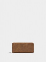 Cartera Con Grabado Animal L camel