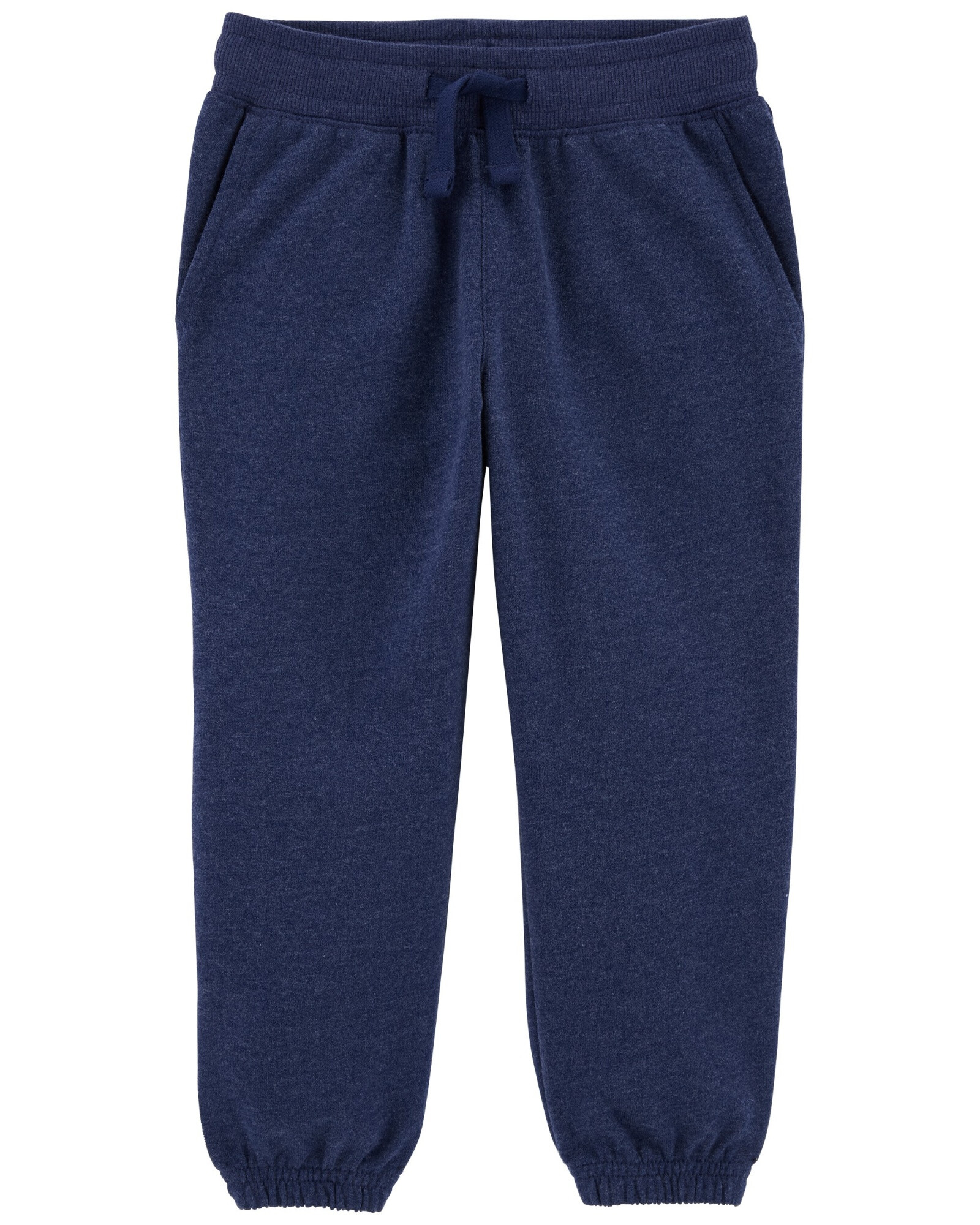 Pantalón deportivo de algodón con puños ceñidos Sin color