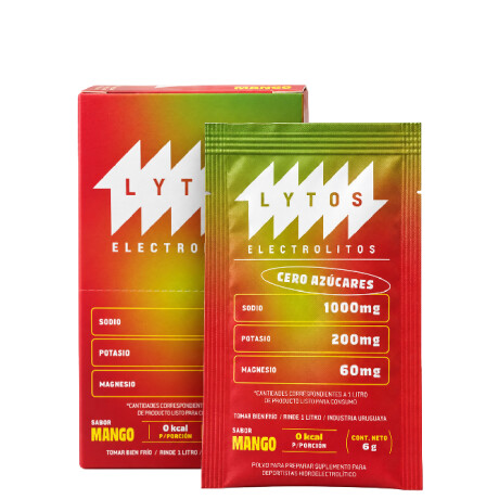 Electrolitos LYTOS Sachets x14 Mango