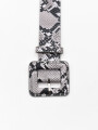 CINTO SNAKE GRIS