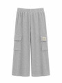PANTALON RUMANIA GRIS MELANGE M