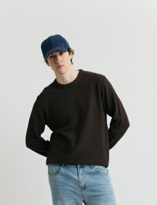 470982 SWEATER HARRY Chocolate