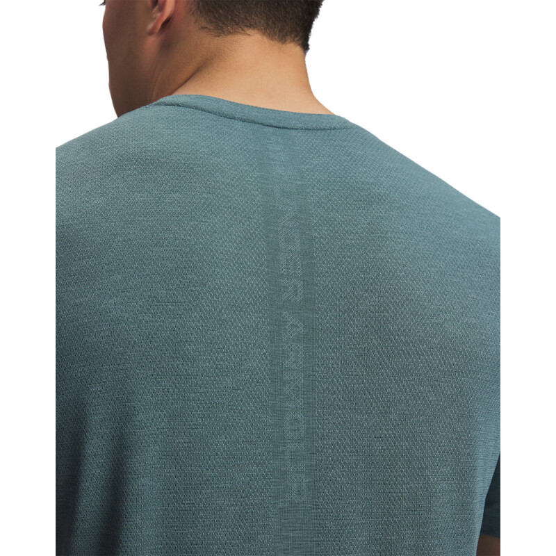 UA Vanish Elite Seamless SS-ORG BLU-587