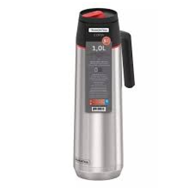 Termo en Acero Inoxidable Bala 1 Litro Tramontina Termo en Acero Inoxidable Bala 1 Litro Tramontina