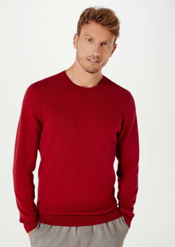 BLUSAO MASC ROJO OSCURO