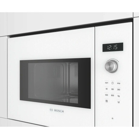 MICROONDAS DE EMPOTRAR 20-LITROS BLANCO BOSCH BFL524MW0