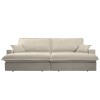 Sofá 3 Cuerpos Nairobi Retractil 2.36 Beige Sofá 3 Cuerpos Nairobi Retractil 2.36 Beige