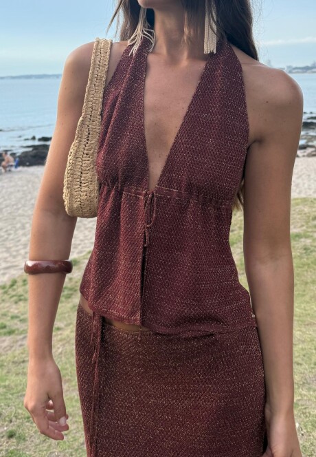 Top Zelle SS26 Tinto