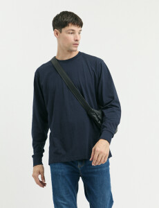 520682 T-SHIRT HARRINGTON LABEL Azul Oscuro
