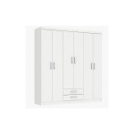 ROPERO - 6 PUERTAS PLUS BLANCO