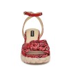 Sandals Dotime2 Medium Red
