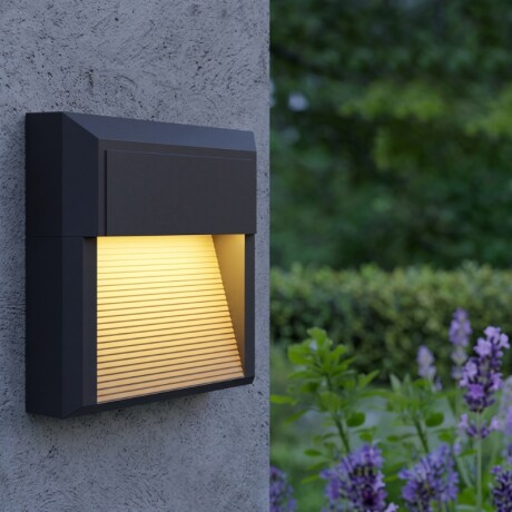 LEA1033 Luminaria LED 2W De Escalera Toronto Negro