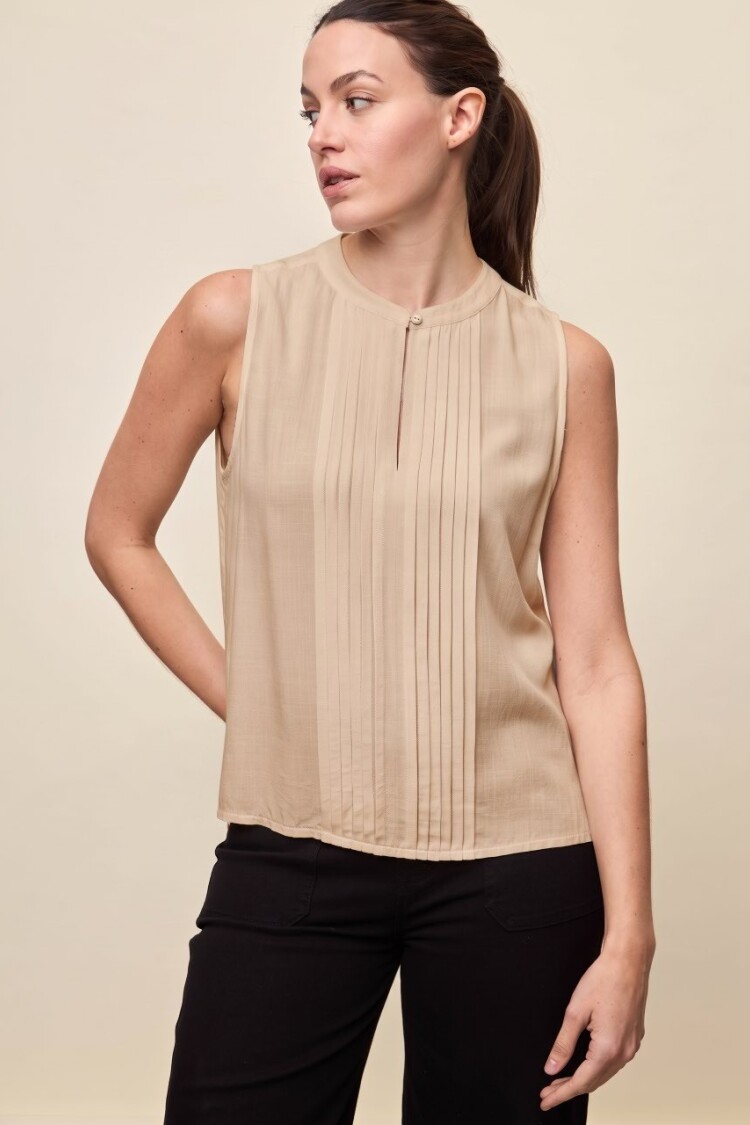 BLUSA FOSSI Beige