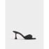 AGATHA DARK BROWN TEXTILE BLACK