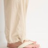 Sandalia media Bungalow en textil Natural