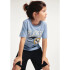 CAMISETA MM MASC AZUL CLARO