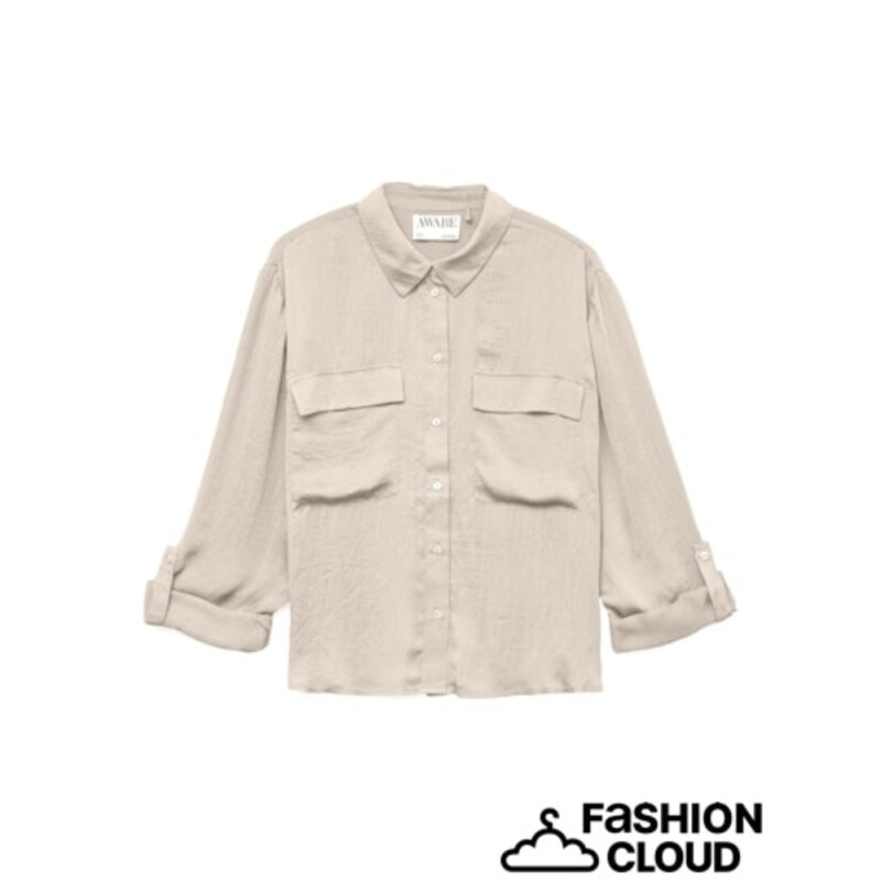 VMFABIANA LS SHIRT VMA NOOS BIRCH