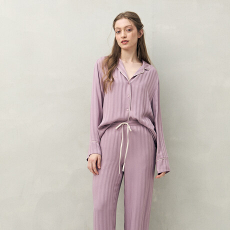 PANTALÓN GERANIO Lila Grisáceo