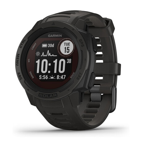 Smartwatch Garmin Instinct Solar 0,9" 45mm Rugged GPS Graphite