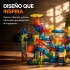 Juego de Construcción Magnético 96 Piezas Azul 1