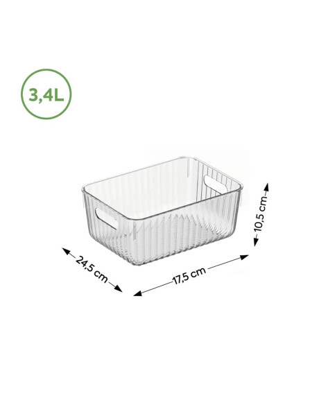 CONTENEDOR NEVERA PEQ 3,4L NEW RETRO 24X17X10.5CM CONTENEDOR NEVERA PEQ 3,4L NEW RETRO 24X17X10.5CM