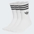 Medias Adidas 3 Rayas Blanco