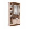 Ropero Moscú 3 Puertas 2 Cajones Blush Ropero Moscú 3 Puertas 2 Cajones Blush