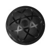 Bosu de Equilibrio de Madera 63 cm Negro