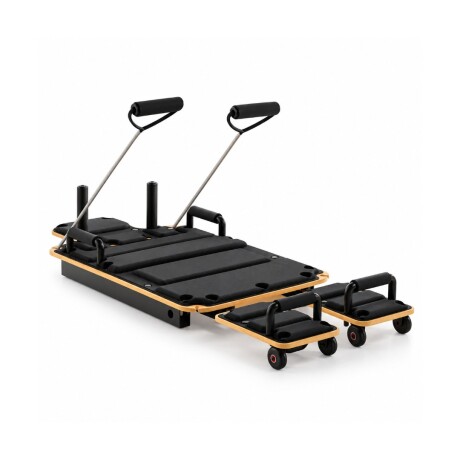 CAMA PARA PILATES REFORMER MULTIFUNCIÓN CON BANDAS DE RESISTENCIA CAMA PARA PILATES REFORMER MULTIFUNCIÓN CON BANDAS DE RESISTENCIA