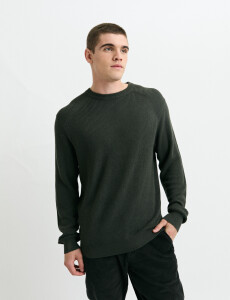 470986 SWEATER HARRINGTON LABEL Oliva