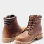 Botas Alburn 6 Inch Waterproof Hombre Mocha Bisque