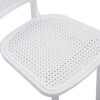 Silla Simil Rattan de polipropileno - Nápoles Blanco