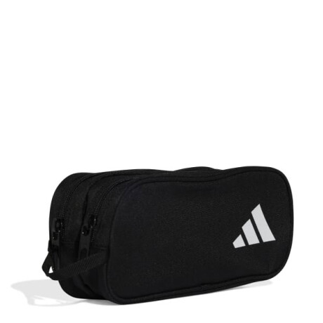 Cartuchera Adidas Two Zipper Negro - Blanco