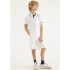 CAMISA POLO MM MASC OFF WHITE