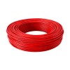 ROLLO CABLE PLASTICO "CF" 4MM X100M Rojo
