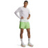 UA LAUNCH 5'' SHORTS-YLW GRN-712