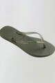HAVAIANAS SLIM LOGO METALIC CACTUS