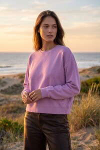 Sweater Algodón Rosa