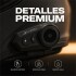 Intercomunicador Bluetooth X15 Pro para Casco de Moto Negro