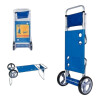 Carro Mesa de Playa Plegable en Aluminio Mor Carro Mesa de Playa Plegable en Aluminio Mor