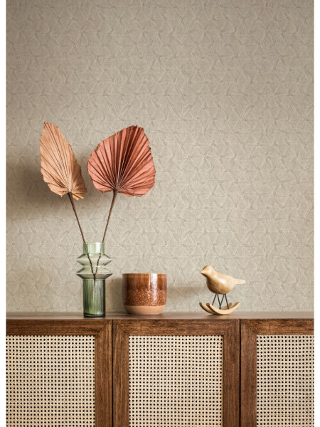 COLECCIÓN REVIVAL - WRIGHT PLATINUM TEXTURED TRIANGLE - N/A
