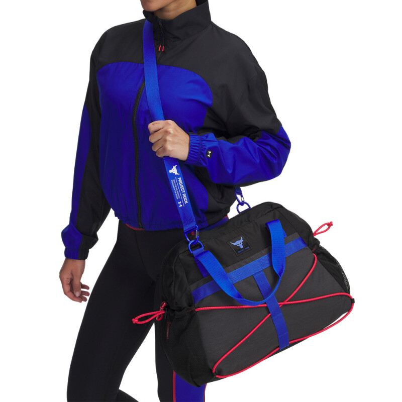 UA Project Rock Gym Bag SM-BLK BLK-003