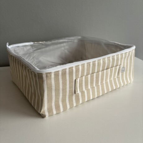 Organizador Storage Box M Coco Beige