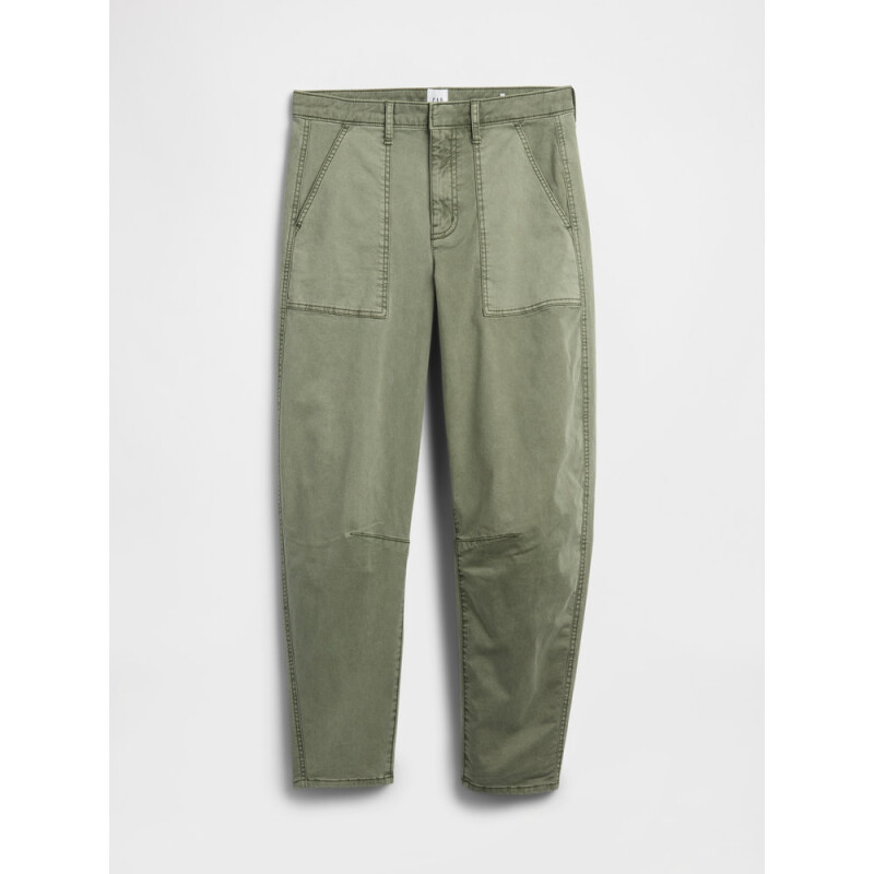 V-KHAKI BARREL MESCULEN GREEN