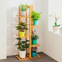 Soporte Porta Macetas de Madera Cuadrado 4 Niveles Soporte Porta Macetas de Madera Cuadrado 4 Niveles