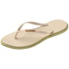 Sandalias Havaianas Slim Point FC Mujer Verde Mandacaru Beige