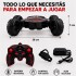 Auto Stunt a Control Remoto y por Gestos con Giro 180° Rojo 1